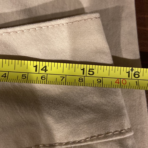 Stitches Beige coloured wax Jean in size 13 - Picture 7 of 7